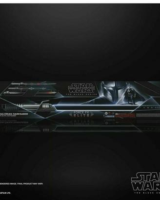 HASBRO Star Wars Black spada Elite Darksaber