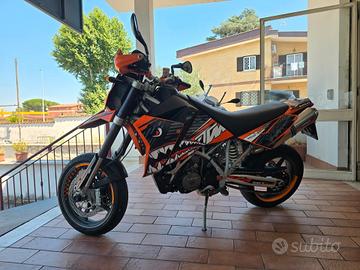 Ktm 950 Supermoto 100 CV A CARBURATORE !!!