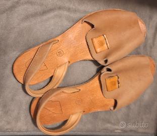 Sandali Espadrillas Minorchine in pelle 38