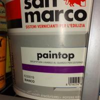 Pittura lavabile al quarzo 4 litri 