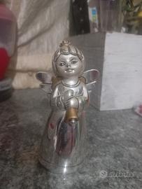 statuetta rivestita in argento