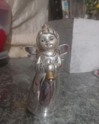 statuetta rivestita in argento