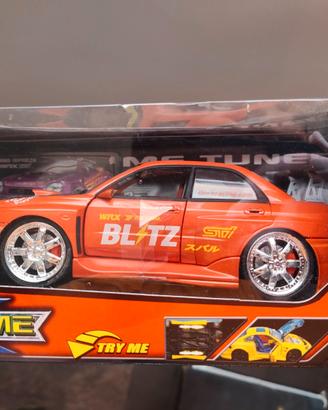 Modellino Subaru Impreza WRX STI 1:24 - Kentoys Ex