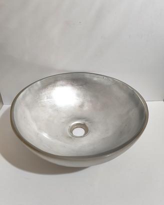 Lavabo da appoggio Cipi' cp950 Camille argento