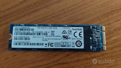 SSD Sandisk X400 M.2  2280 256GB