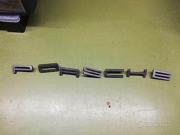 Scritta cofano posteriore originale x Porsche 911