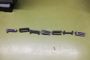 Scritta cofano posteriore originale x Porsche 911