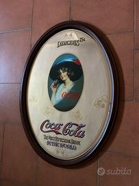 Specchio poster quadro COCA COLA