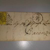 Lettera 1867 Stato Pontificio 4 Bajocchi