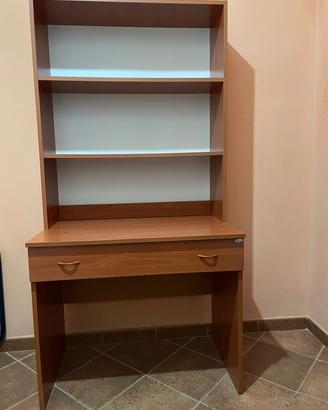 Scrivania e Libreria linea Azzurra