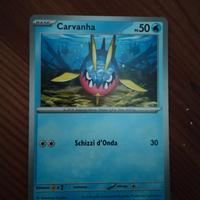 carta Pokemon carvanha
