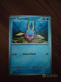 carta Pokemon carvanha