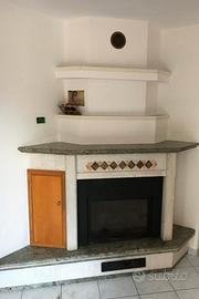 Termocamino Lavia con produzione acqua calda