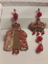 Orecchini Lebole collezione Settecento Re e Regina