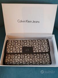 portafoglio donna calvin klein