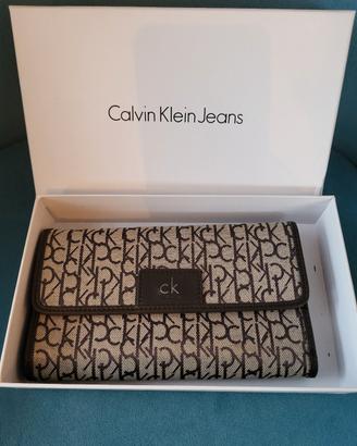 portafoglio donna calvin klein