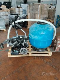 Depuratore a sabbia per la piscina 