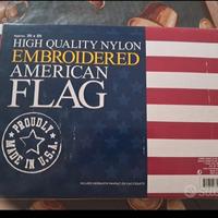 Bandiera USA 90x150 cm – Ricamata – Made in USA – 