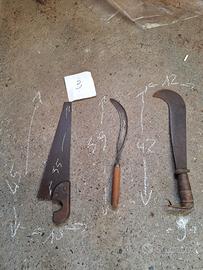 set attrezzi inizio 900