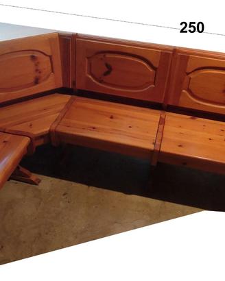 Giropanca in legno massiccio