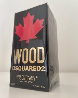 Disquared2 Wood Eau de Toilette 50ml - Nuovo
