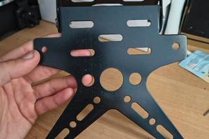 Porta targa universale 