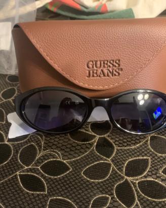 GUESS JEANS GJ-001 Rimless Star Oval - Black