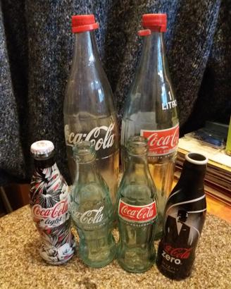 Coca Cola bottiglie collezione vintage
