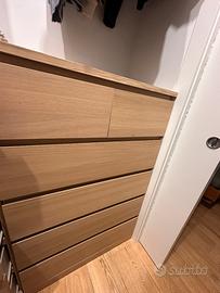 Cassetiera Malm ikea