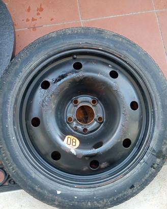 Ruotino a 5 fori 125/80 R17 ALFA/FIAT