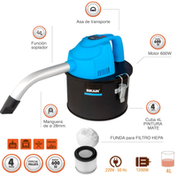 Portatile per Pellet - Design Compatto - 600W di P