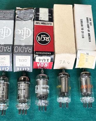 Valvole per radio militari DK91 ( 1R5 ) DK92 1U4 3