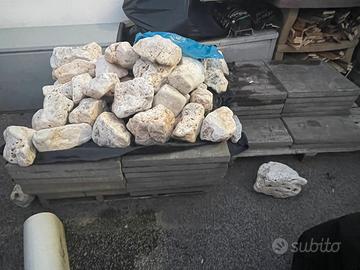 sassi e lastre per giardino