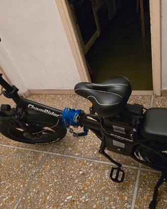 Bici full elettrica ChamRider – come nuova