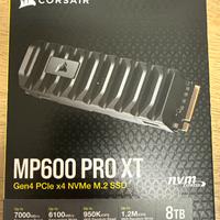 SSD Nvme Corsair MP600 Pro XT 8TB - Nuovo