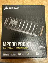 SSD Nvme Corsair MP600 Pro XT 8TB - Nuovo