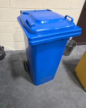 bidone grande con ruote