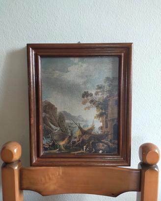 Quadro con oleografia 