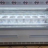 VETRINA GELATERIA ISA ONE SHOW ventilata inox