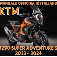 Manuale Officina  KTM 1290 S Super Adv. 2023 2024