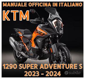 Manuale Officina  KTM 1290 S Super Adv. 2023 2024