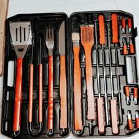 Set 18 pezzi barbecue 