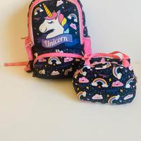 Cartella bambina + borsa termica Meisohua