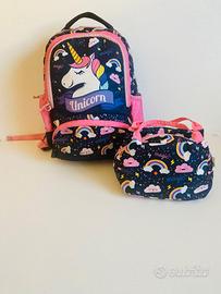 Cartella bambina + borsa termica Meisohua