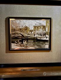Quadro Aldo Raimondi su argento