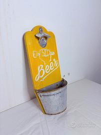 Apribottiglie in stile vintage da parete