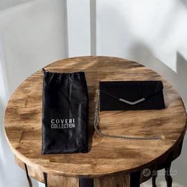 Borsa Nera Enrico Coveri Catena Argento