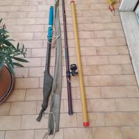 canne da pesca vintage