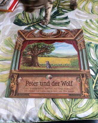 libro Peter und der Wolf tedesco 