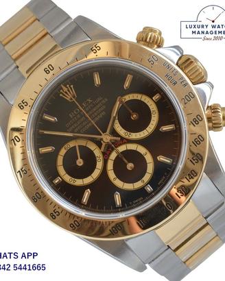 ROLEX Daytona 16523 L24 black with 6 reversed dial